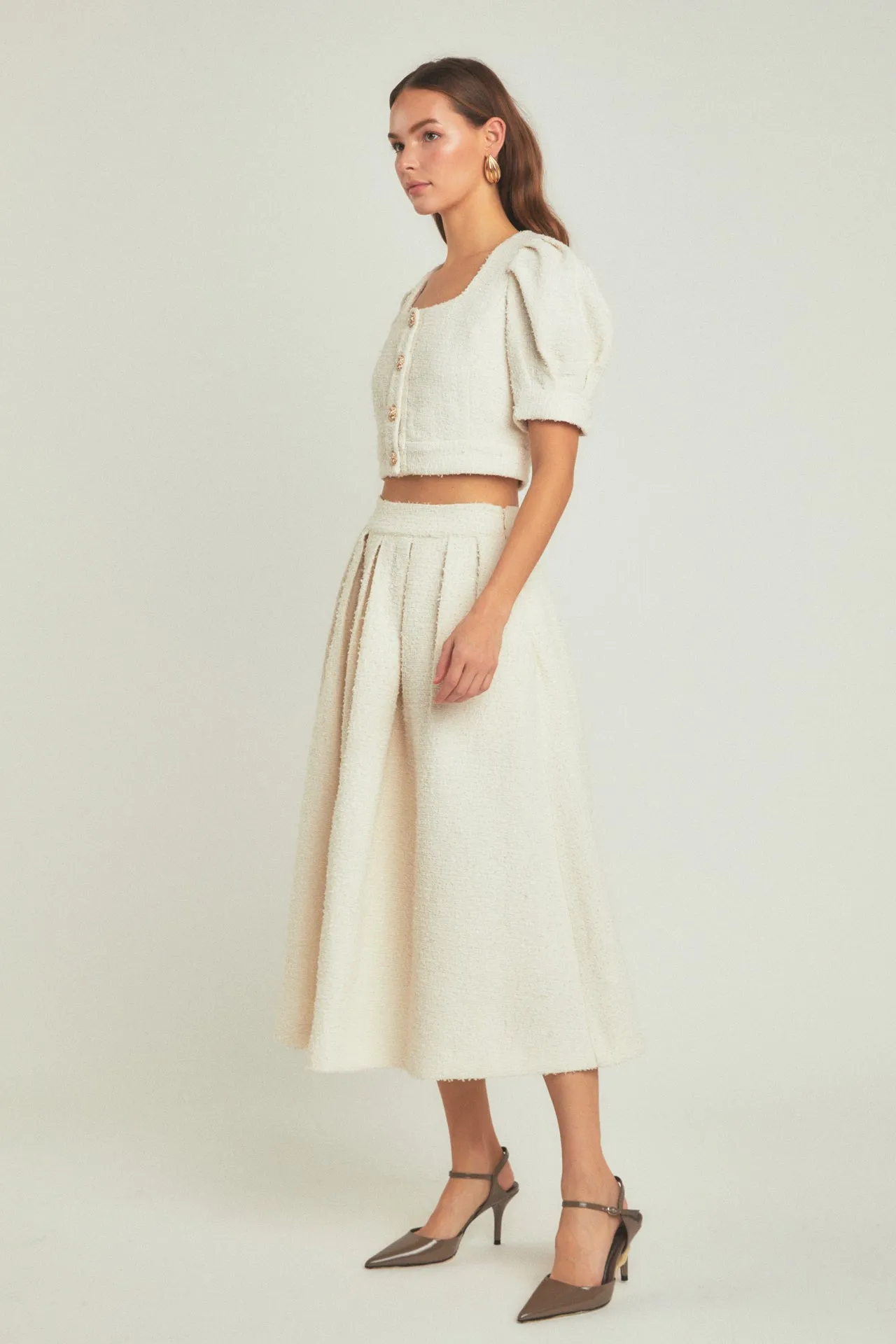 Premium Tweed Maxi Skirt sold by Endless Rose product image thumbnail 3