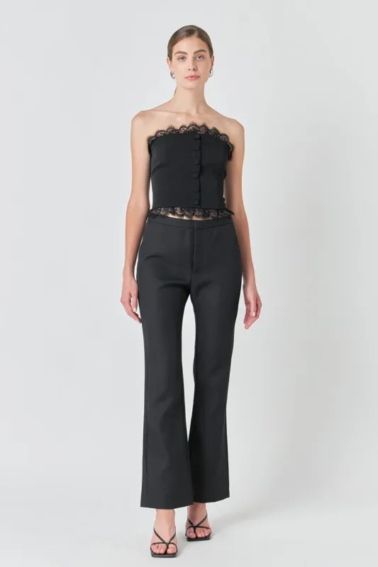 Peekaboo Laced Corset Top made by Endless Rose