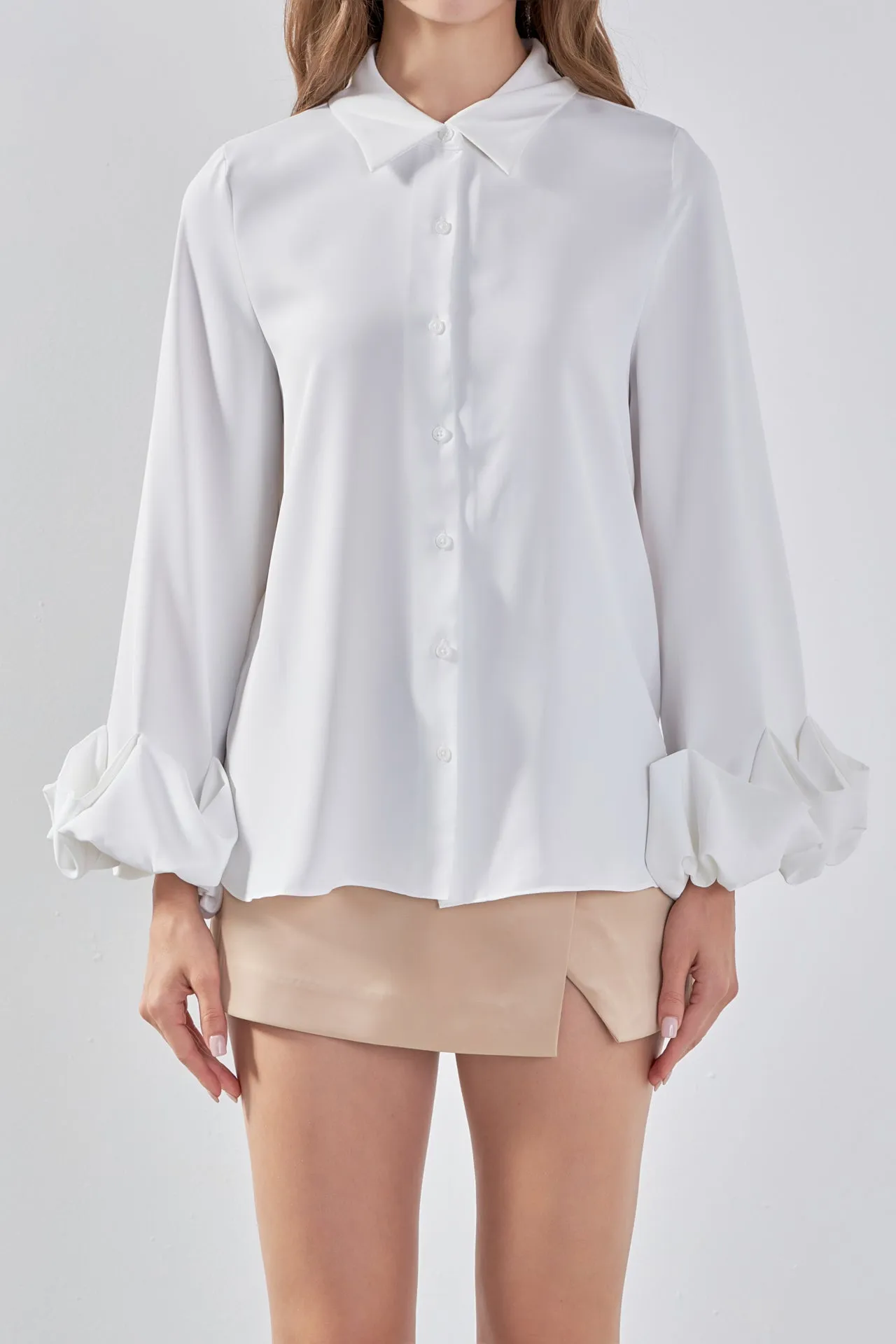 Bubble Accent Dress Shirt sold by Endless Rose product image thumbnail 2
