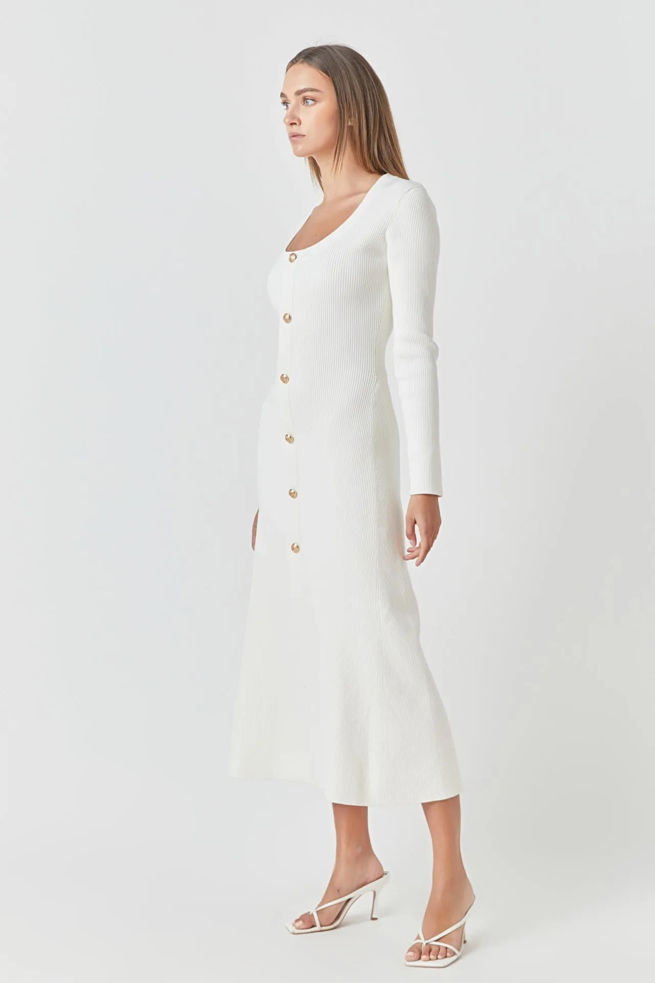 Premium Button-Down Maxi Dress sold by Endless Rose product image thumbnail 3