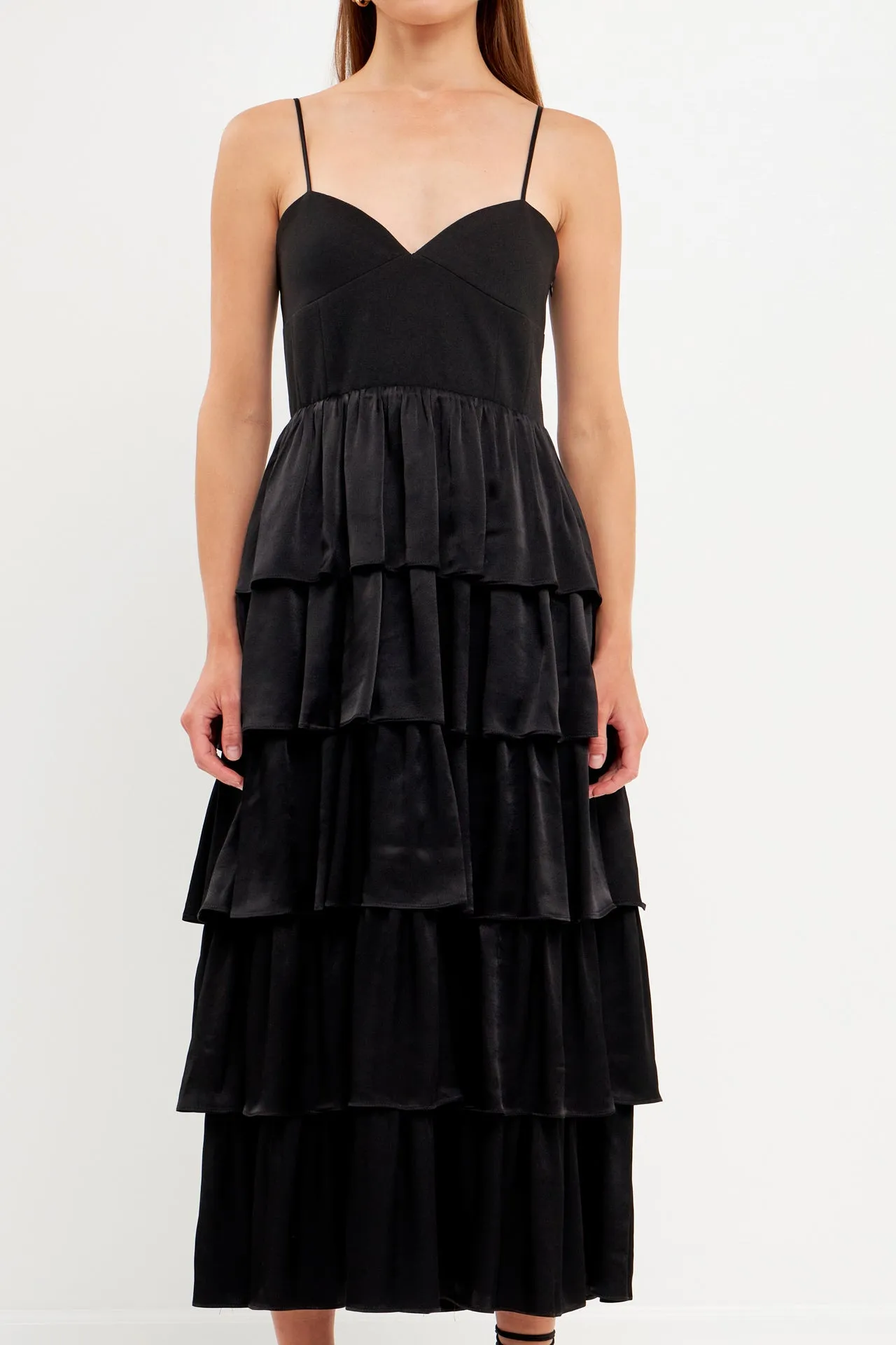 Mixed Media Maxi Dress sold by Endless Rose product image thumbnail 2