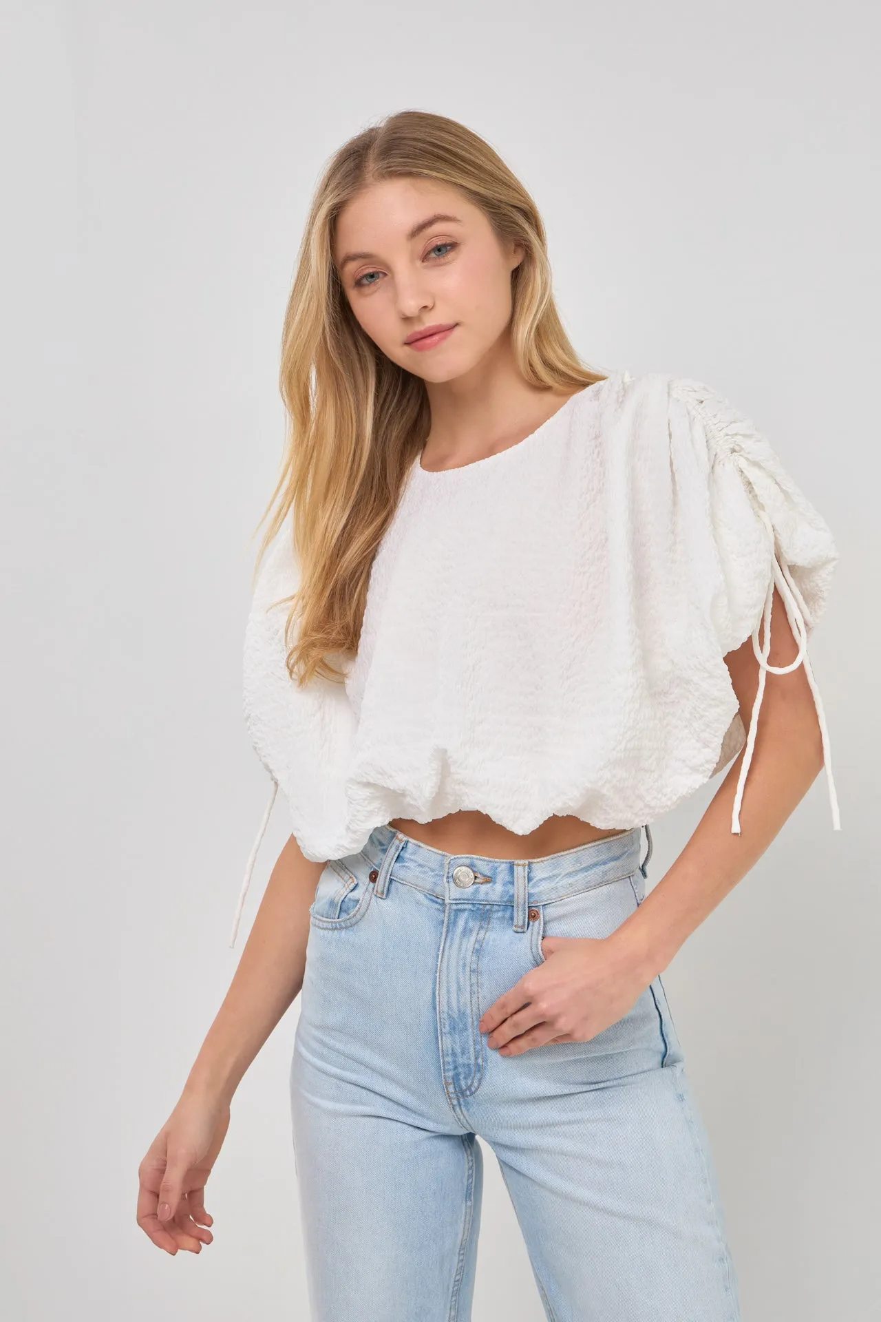 Voluminous Cropped Top sold by Endless Rose product image thumbnail 5