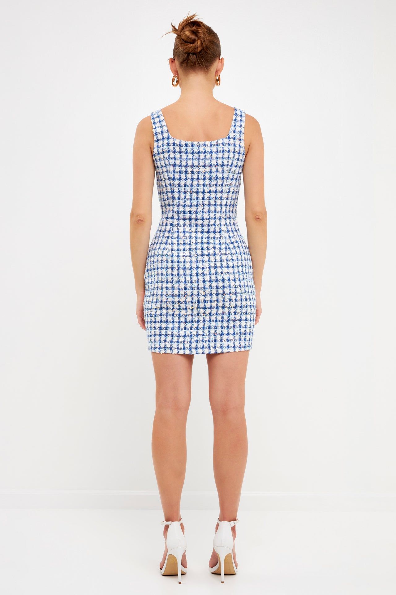 Sequins with Tweed Mini Dress sold by Endless Rose product image thumbnail 4