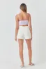 Corset Ruched Linen Top sold by Endless Rose