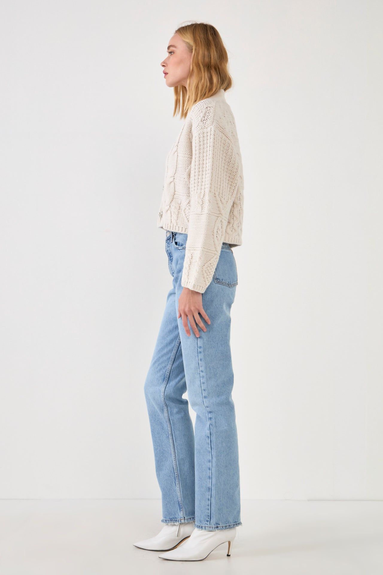 Jewel Button Cardigan sold by Endless Rose product image thumbnail 3