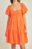 Classic Sweetheart Tiered Mini with Puff Sleeves - Final Sale sold by Endless Rose