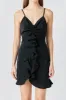 Ruffled Mini Dress sold by Endless Rose