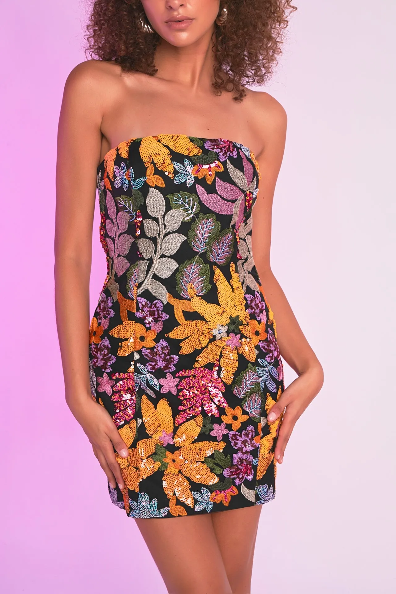 Sequin Sleeveless Mini Dress sold by Endless Rose product image thumbnail 2