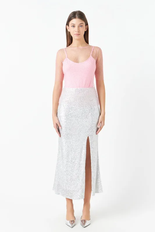 Embellishment Short Sleeve Top sold by Endless Rose