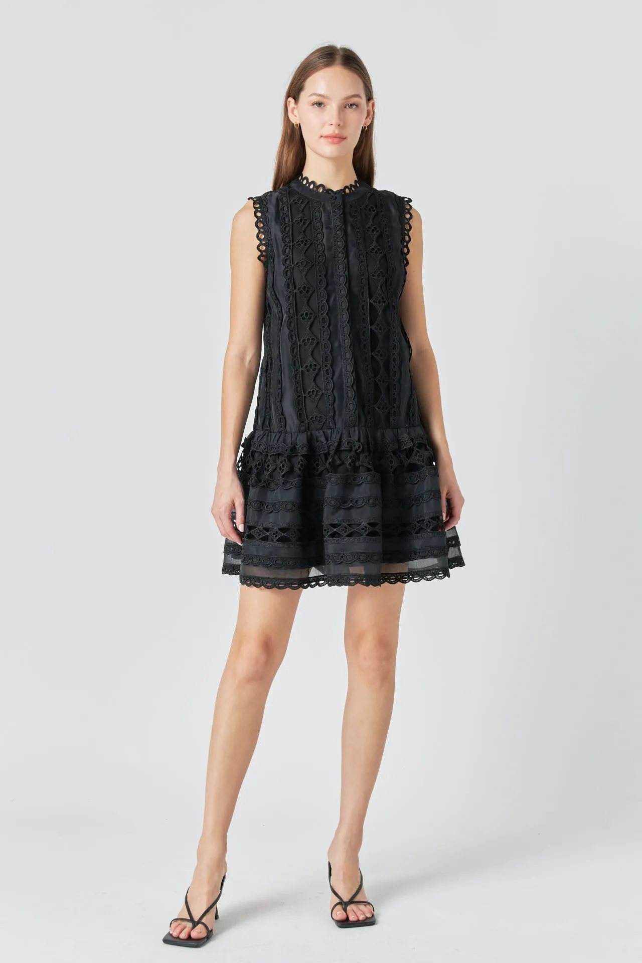 Crochet Mini Dress sold by Endless Rose