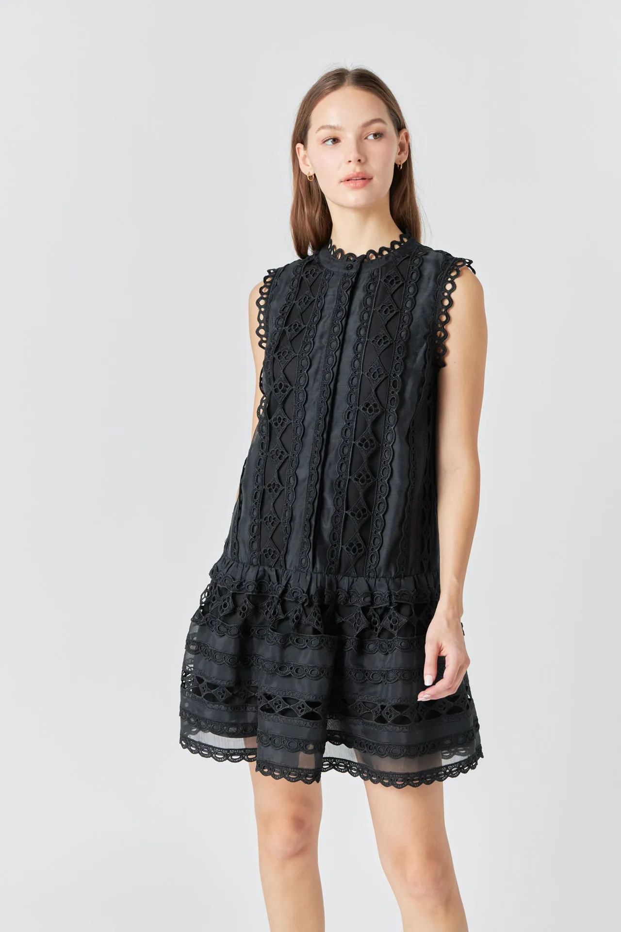 Crochet Mini Dress sold by Endless Rose product image thumbnail 5