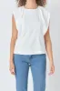 Sleeveless Pleated Top - Final Sale sold by Endless Rose