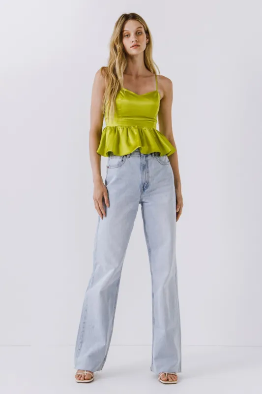 Ruffled Hem Cami Top sold by Endless Rose