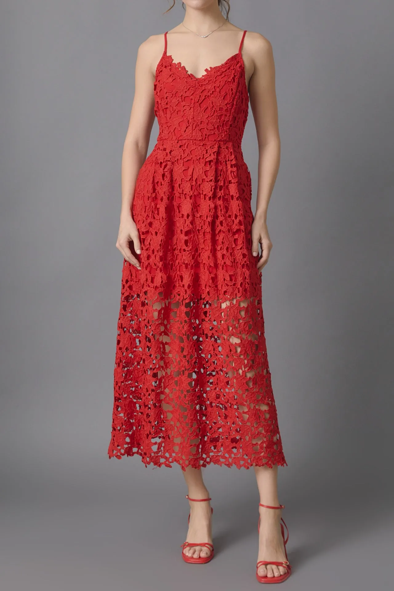 Lace Midi Dress - Final Sale sold by Endless Rose product image thumbnail 2