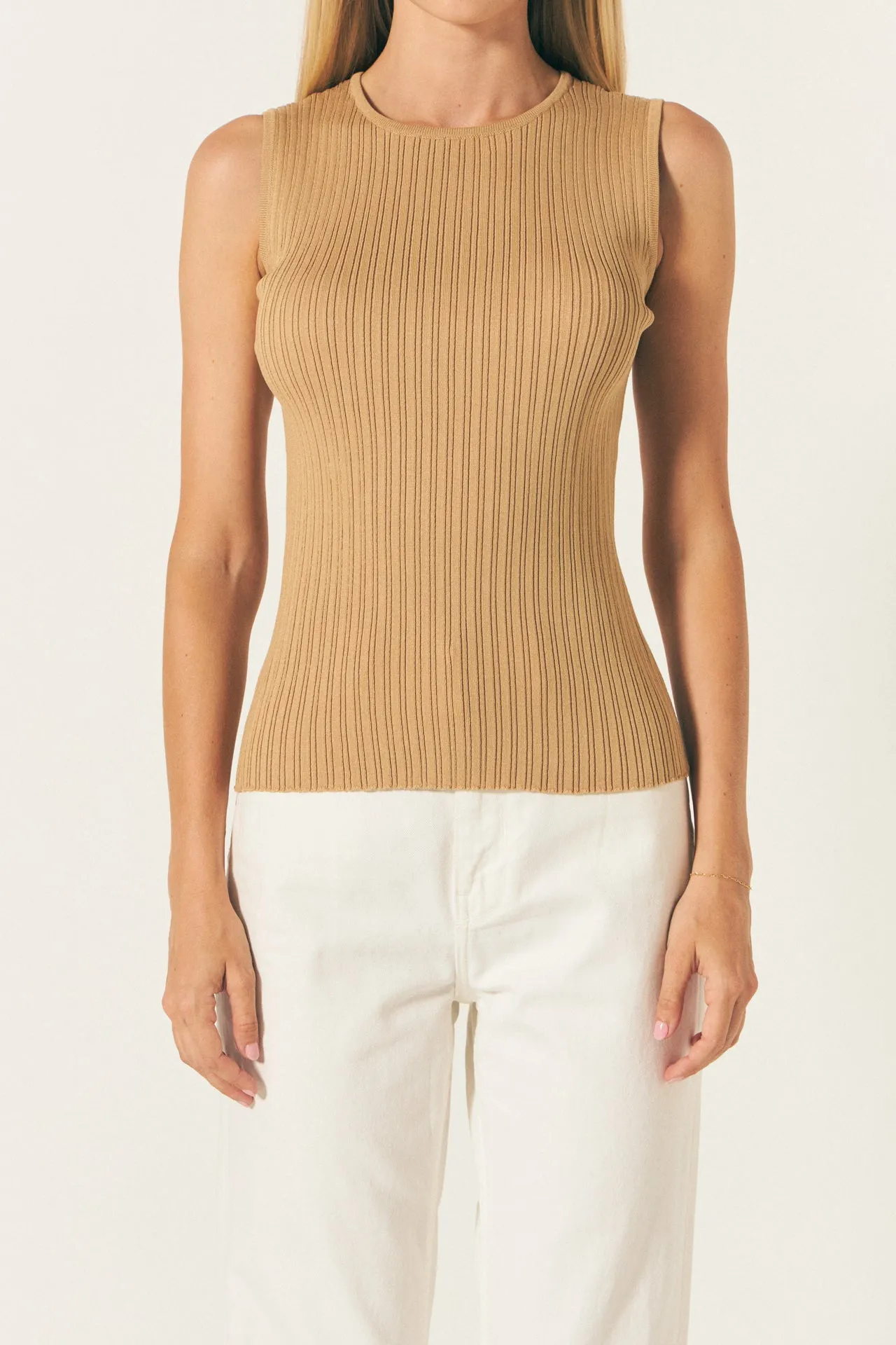 Ribbed Sleeveless Top sold by Endless Rose product image thumbnail 2