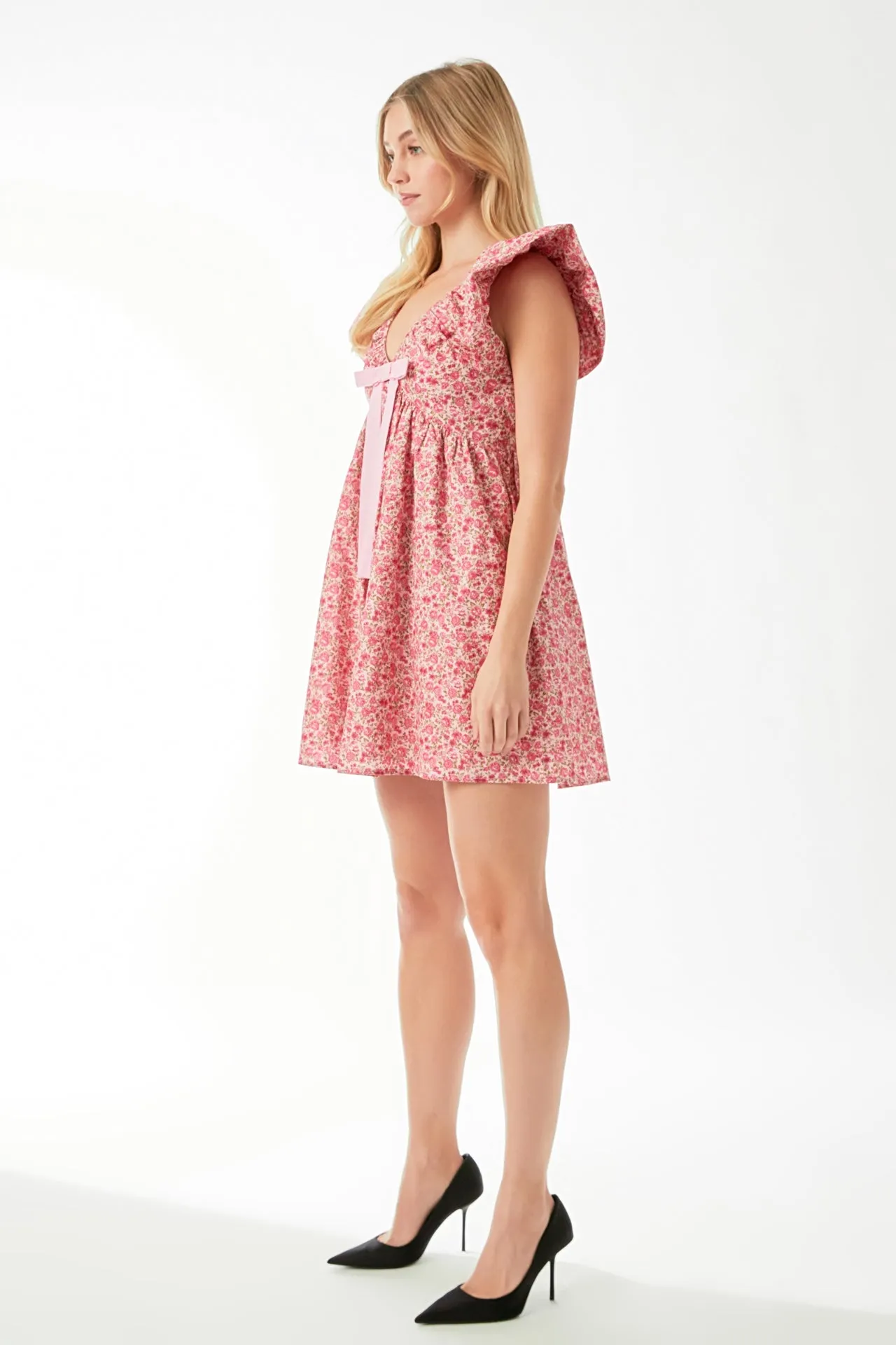 Rose Frantz ♥ Studded Unbalance Mini Dress/追跡付 Endless Roses Bow Dress – Peacocks & Pearls Lexington