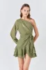 One Shoulder Chiffon Mini Dress sold by Endless Rose