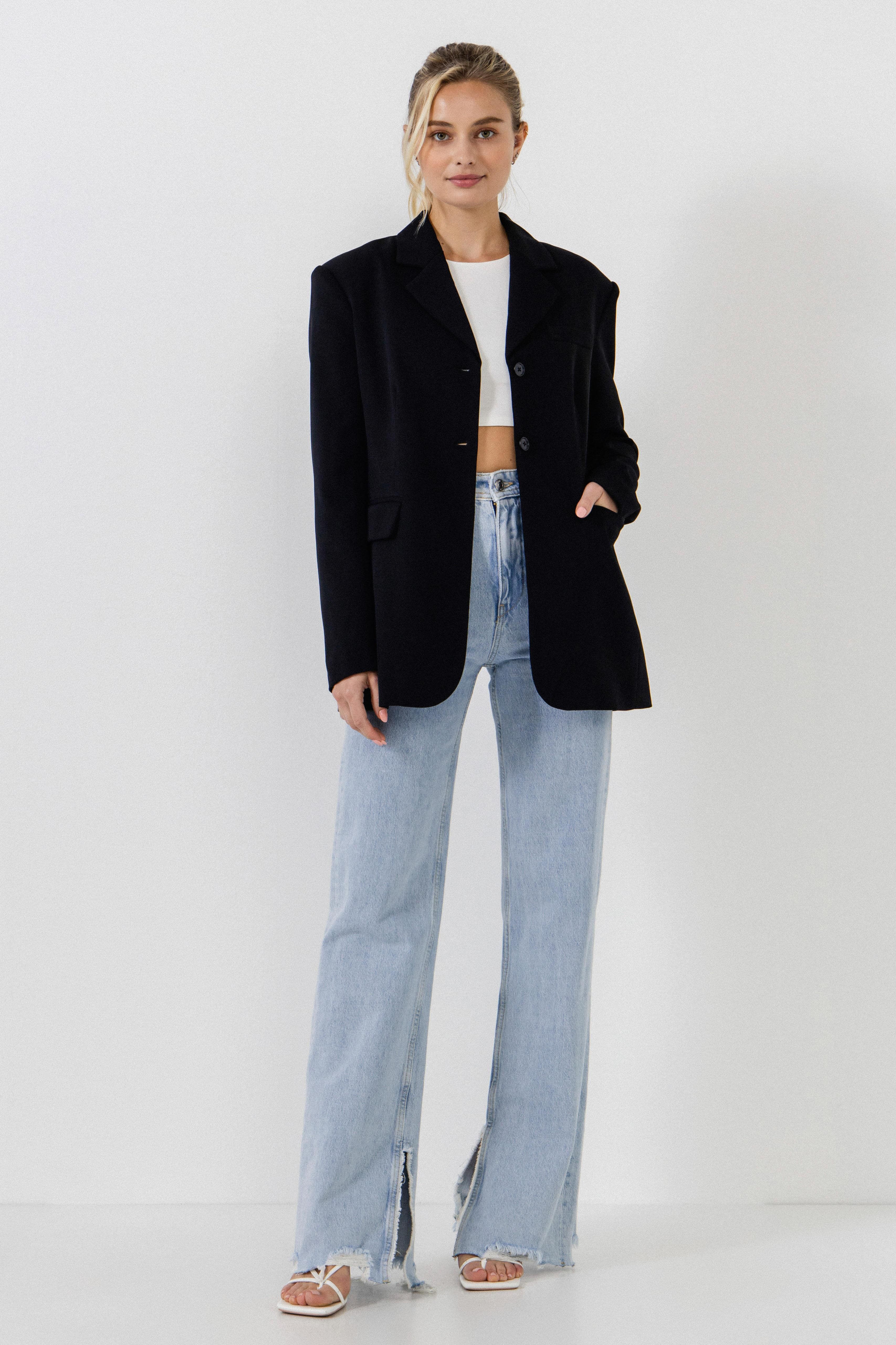 Blazer With Buttons sold by Endless Rose