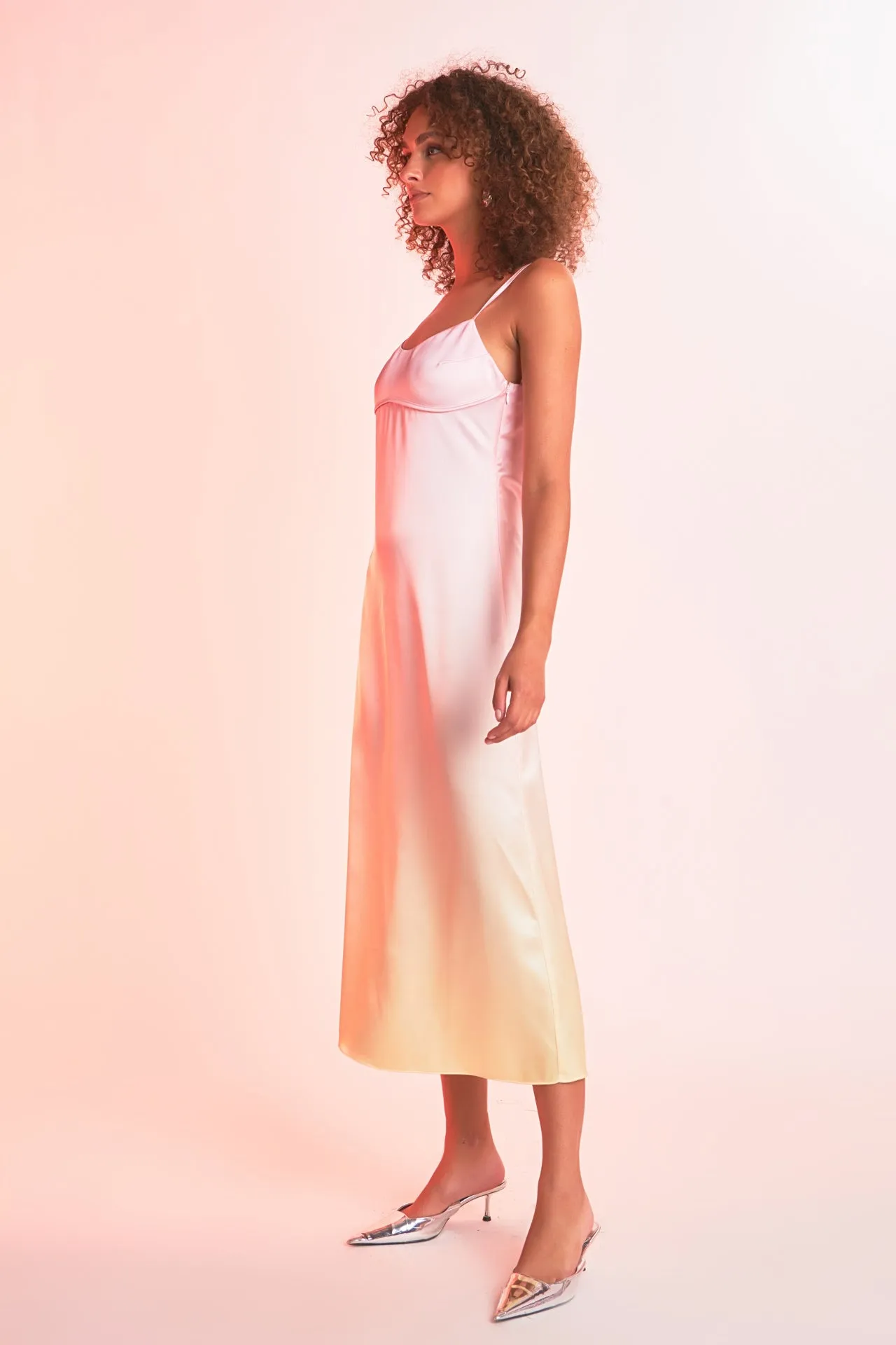 Ombre Sleeveless Midi Dress sold by Endless Rose product image thumbnail 3