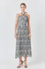 Lace Halter Midi Dress sold by Endless Rose