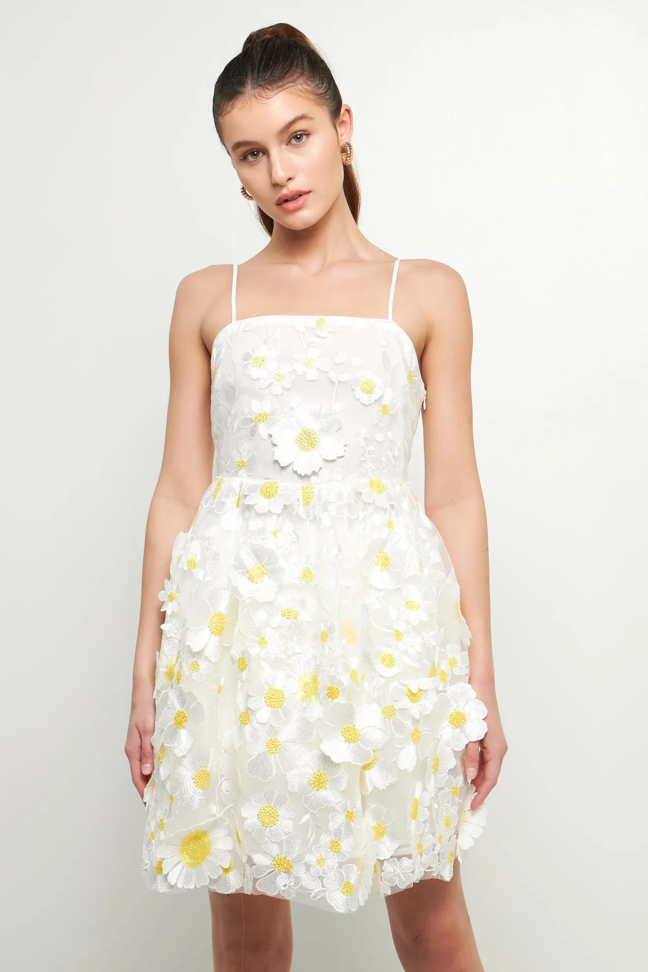 Floral Embroidered Mini Dress sold by Endless Rose product image thumbnail 5