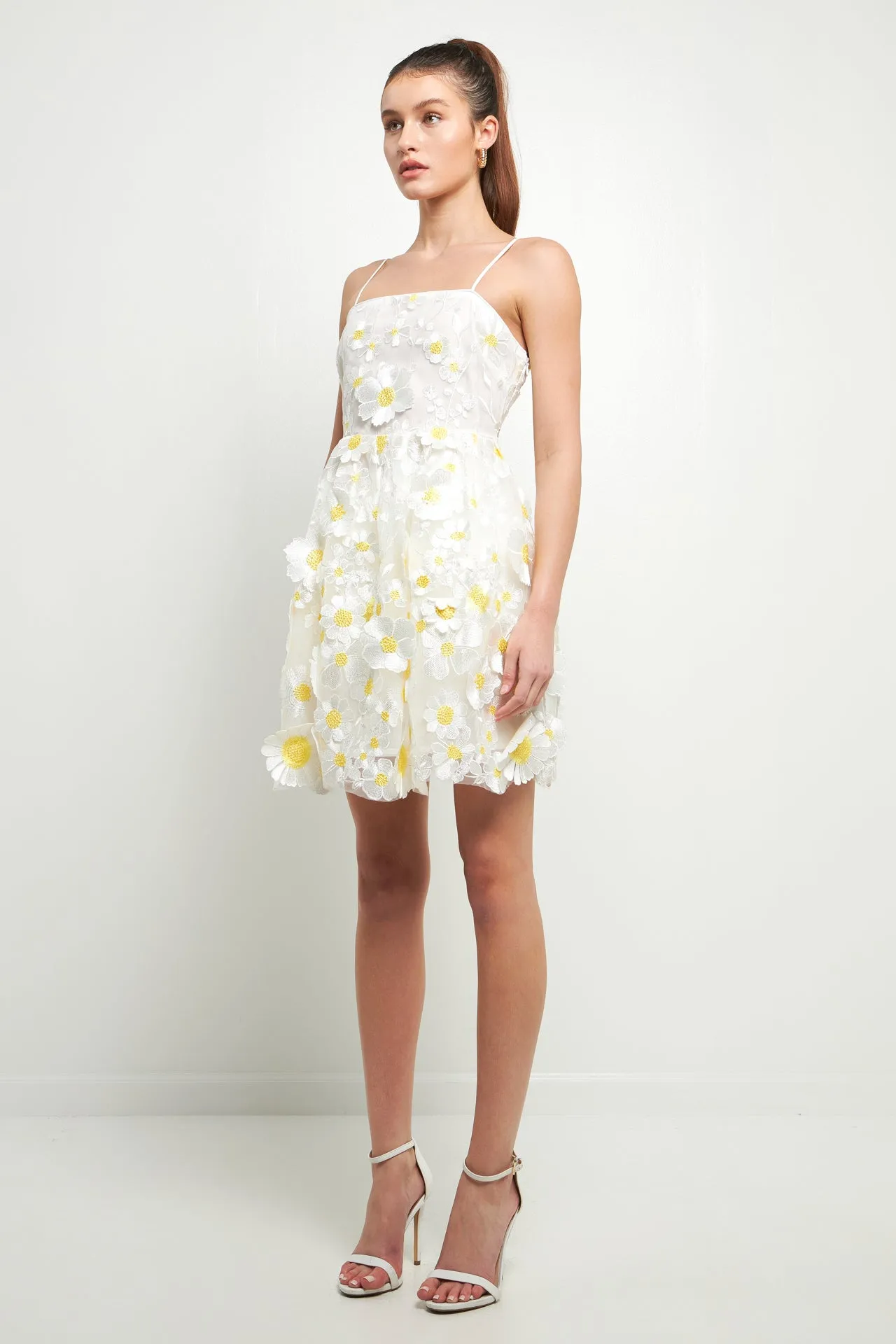 Floral Embroidered Mini Dress sold by Endless Rose product image thumbnail 3