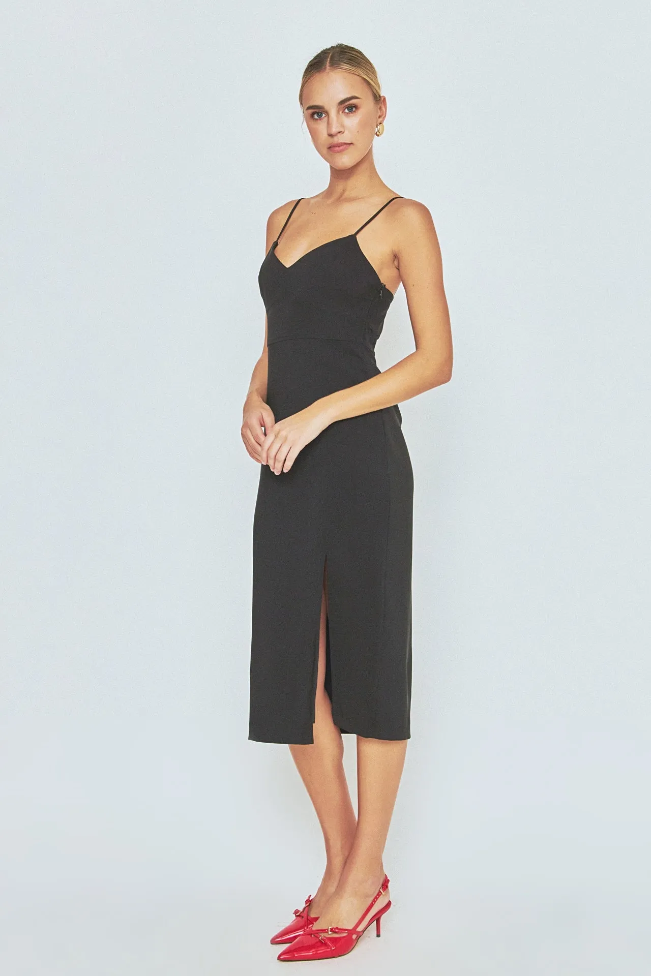 Strappy Midi Pencil Dress sold by Endless Rose product image thumbnail 3