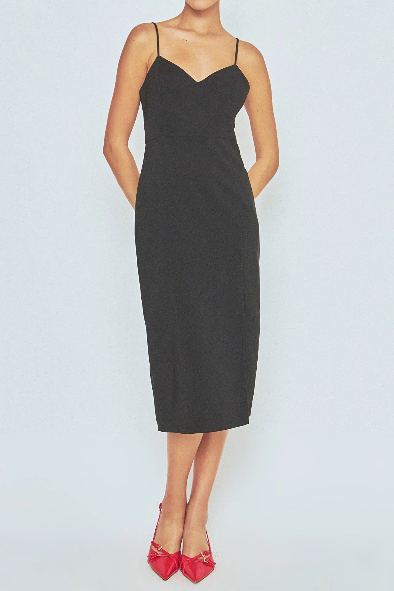 Strappy Midi Pencil Dress sold by Endless Rose product image thumbnail 2