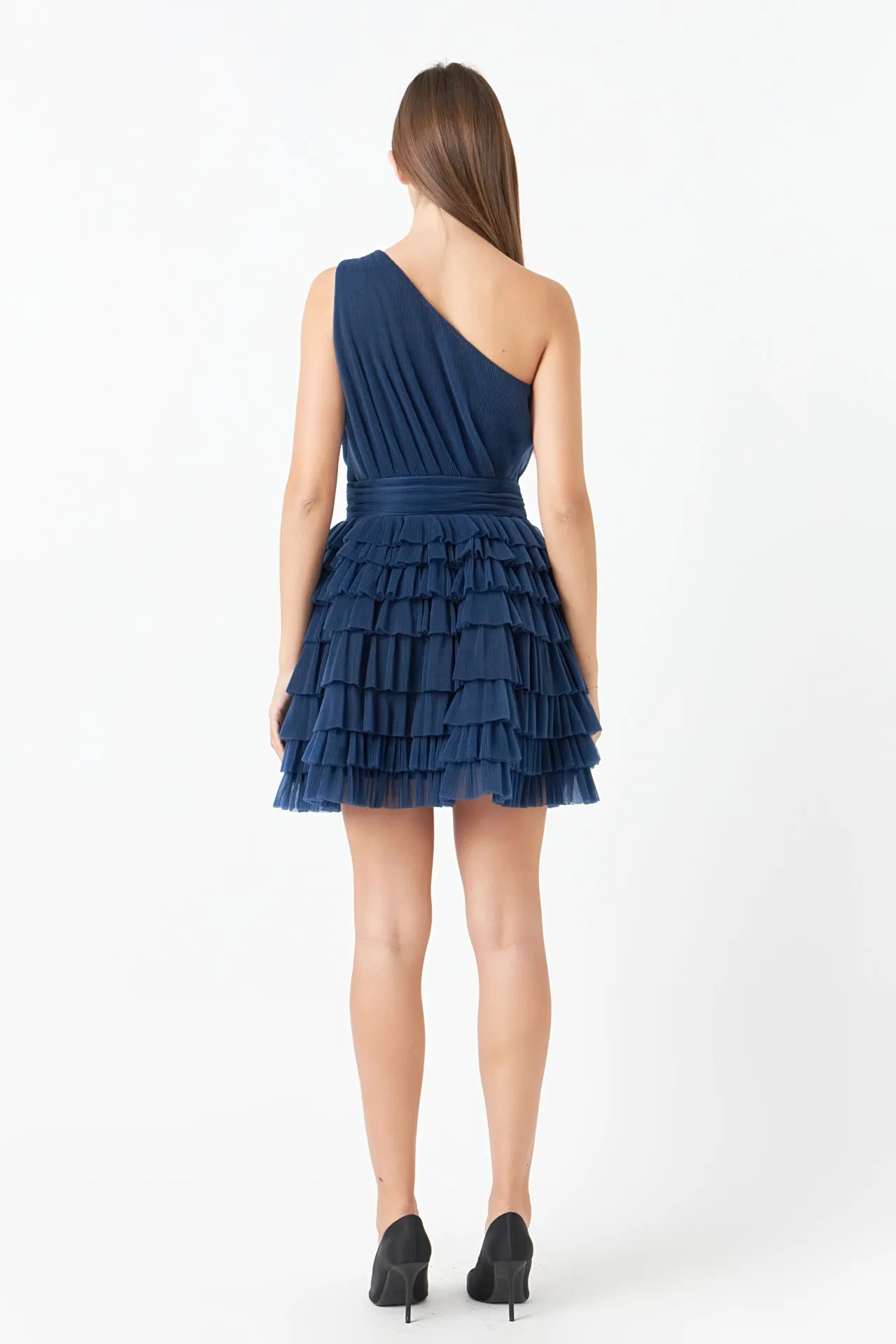 Tiered Tulle Mini Dress sold by Endless Rose product image thumbnail 4