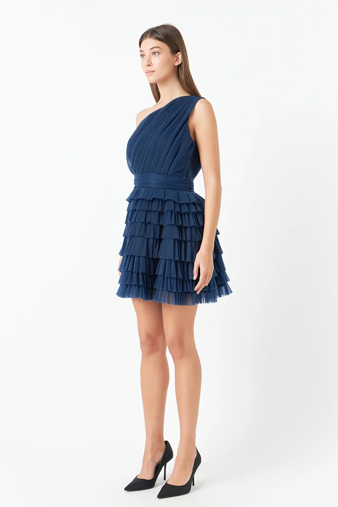 Tiered Tulle Mini Dress sold by Endless Rose product image thumbnail 3