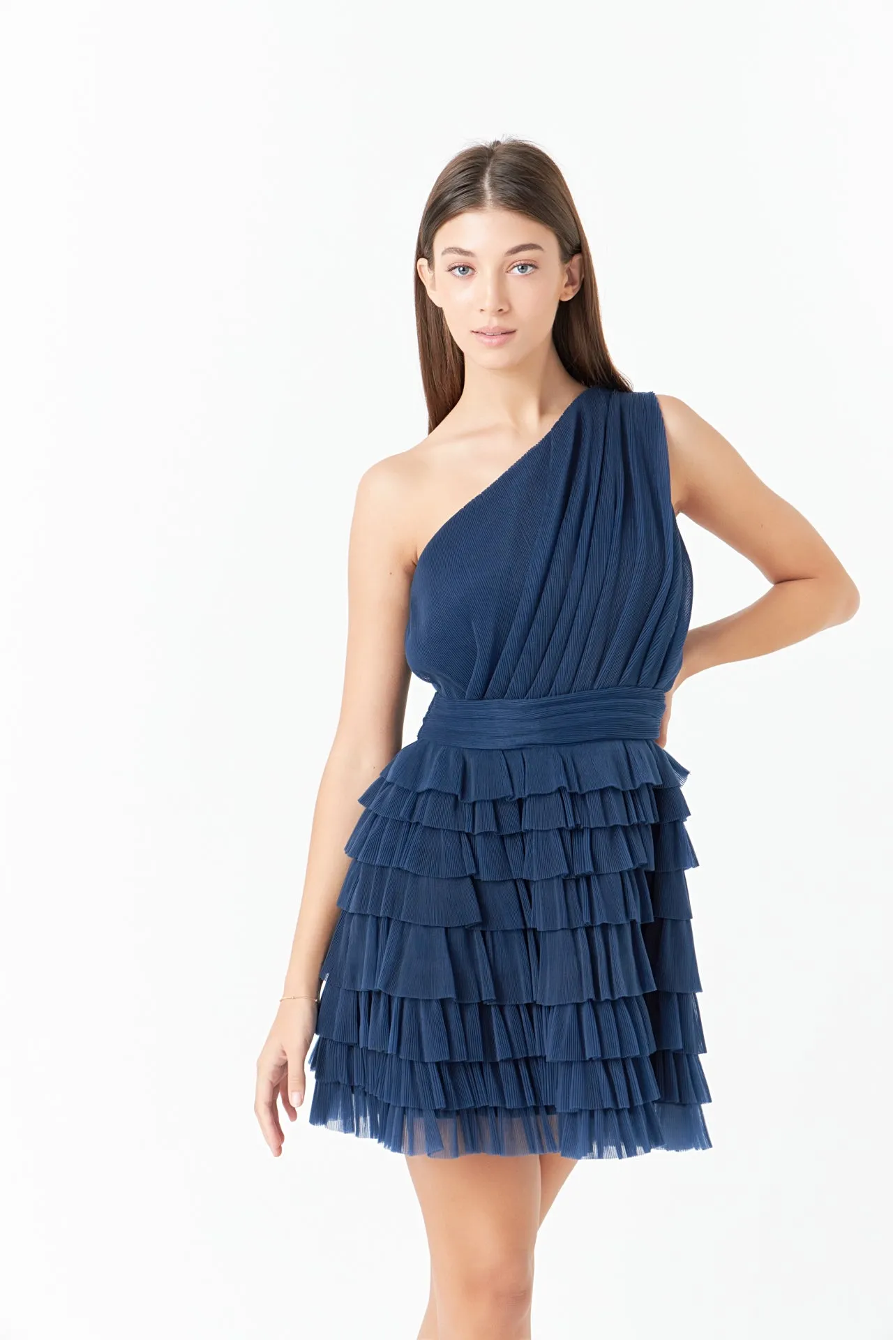 Tiered Tulle Mini Dress sold by Endless Rose product image thumbnail 5