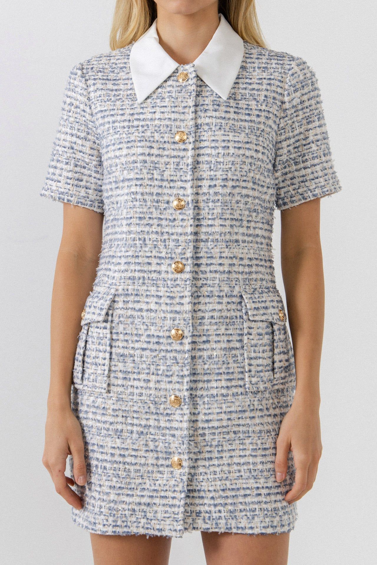 Tweed Mini Dress sold by Endless Rose product image thumbnail 2