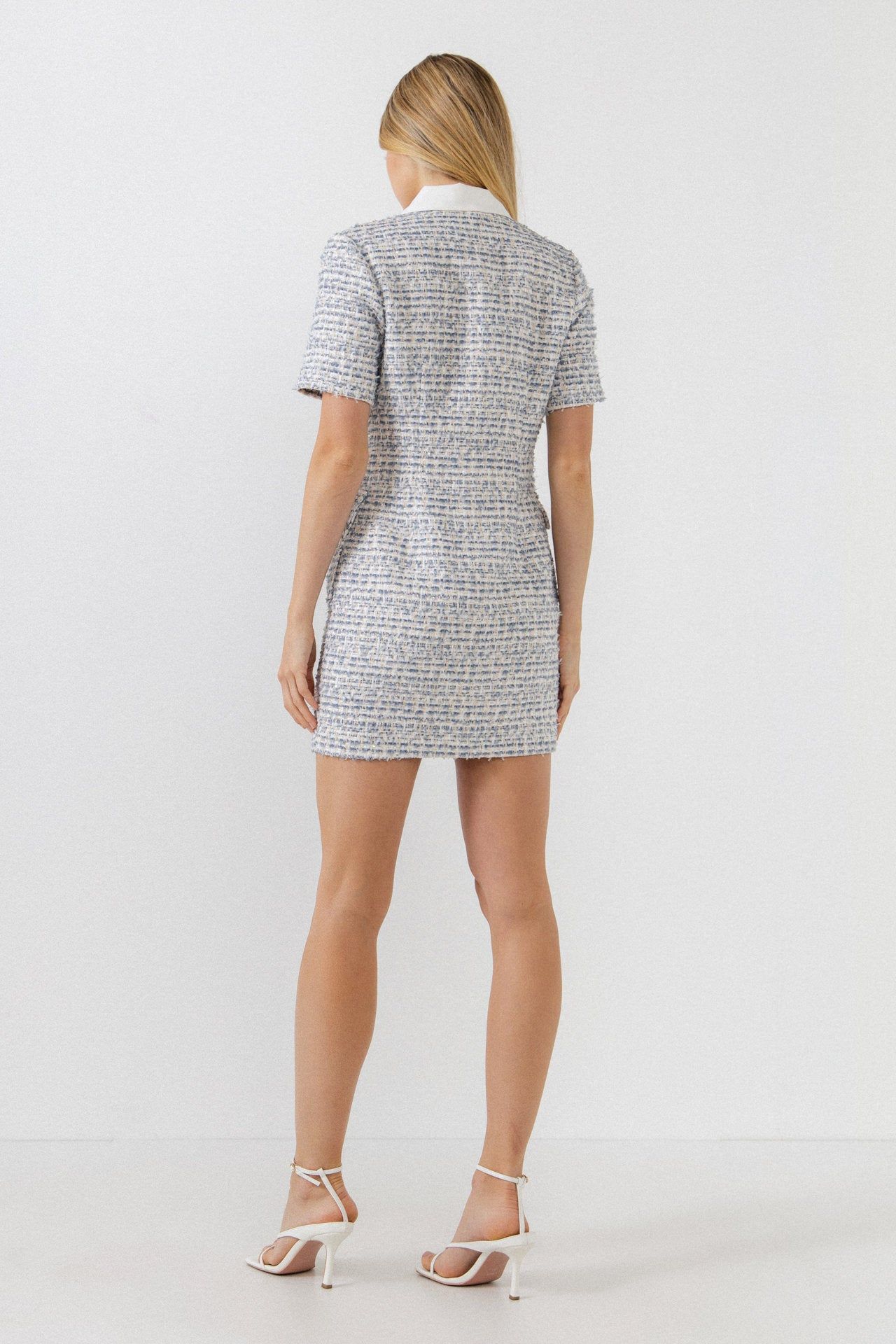 Tweed Mini Dress sold by Endless Rose product image thumbnail 4