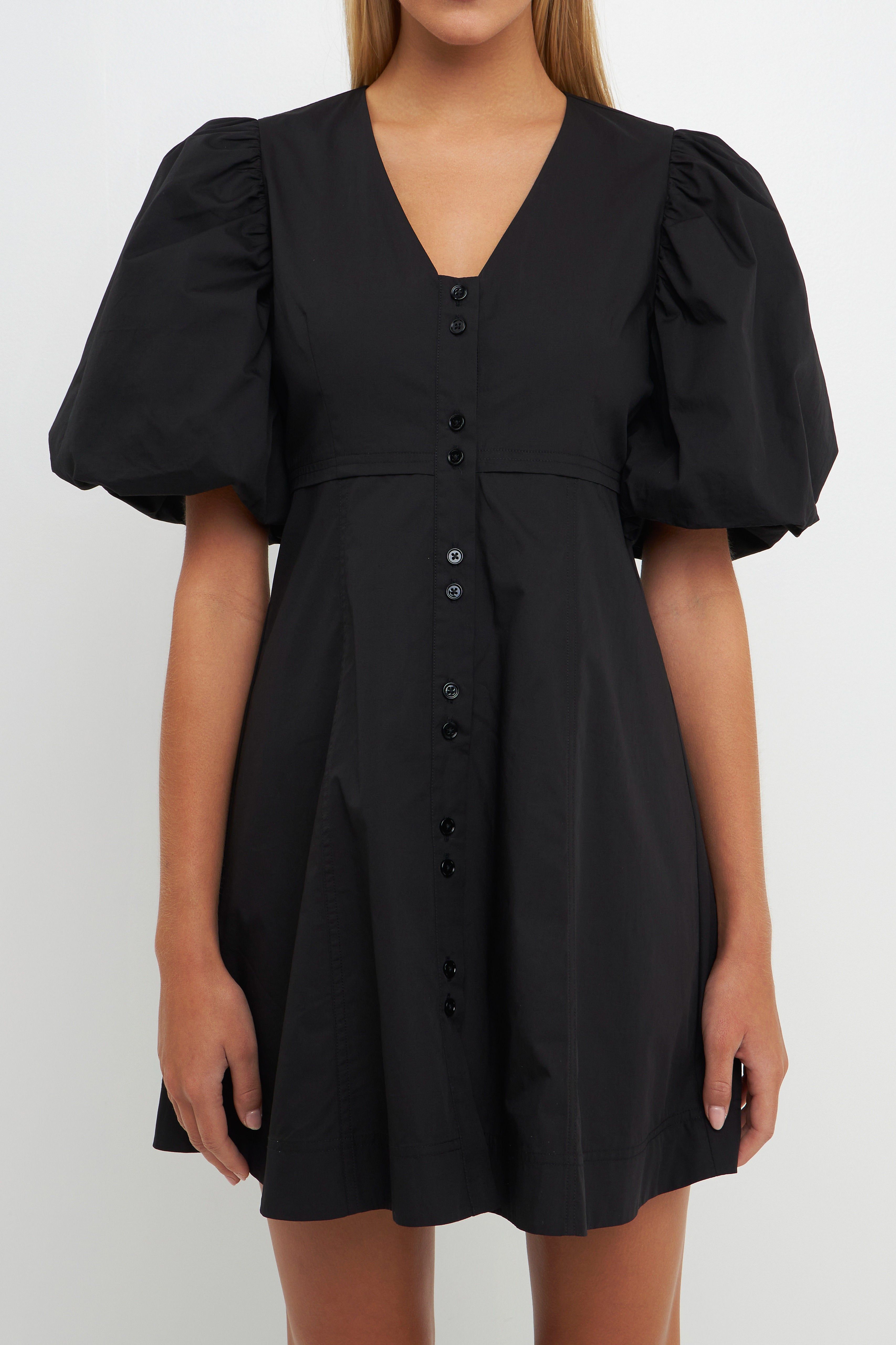 Buttons Detail Mini Dress sold by Endless Rose product image thumbnail 2