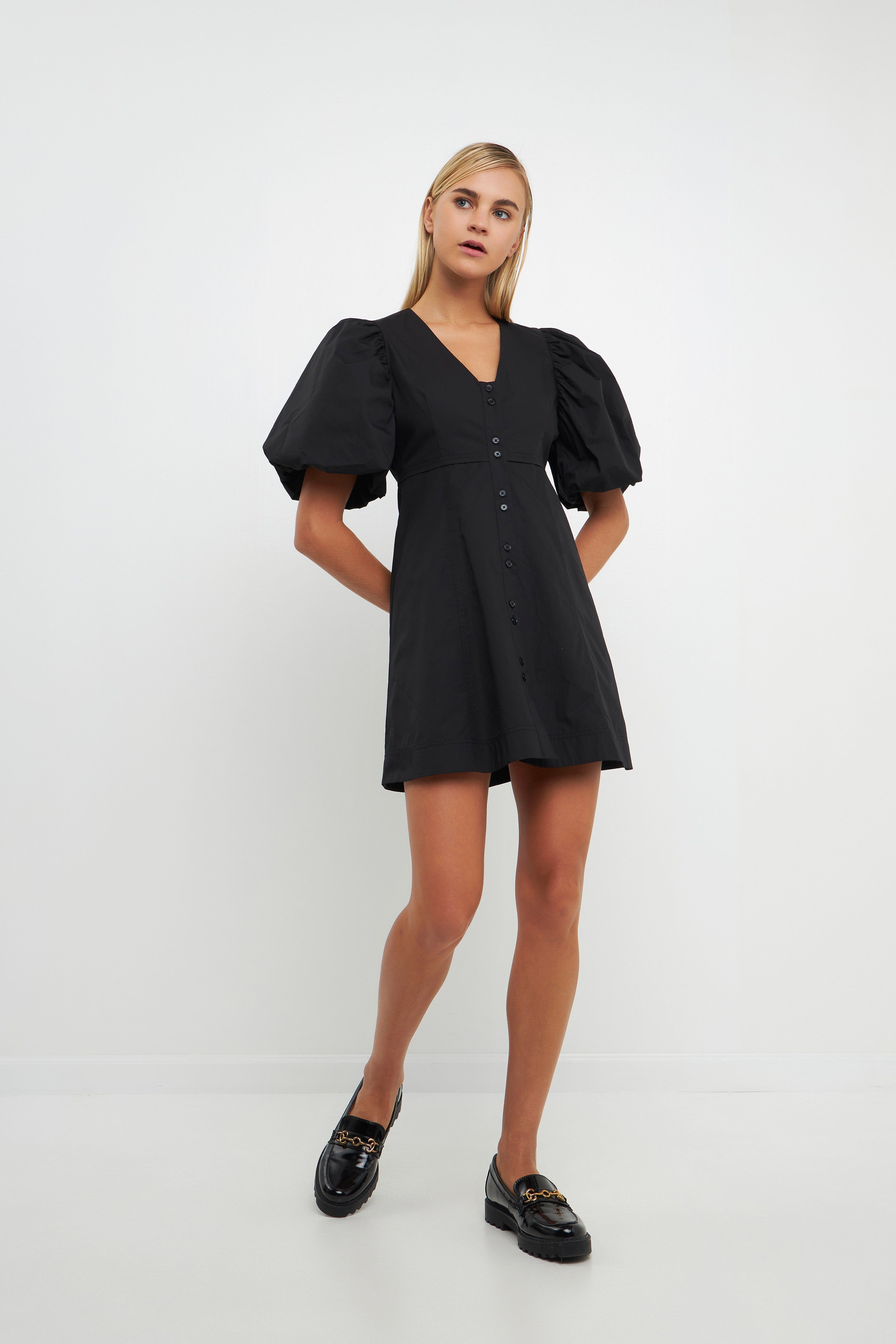 Buttons Detail Mini Dress sold by Endless Rose product image thumbnail 6