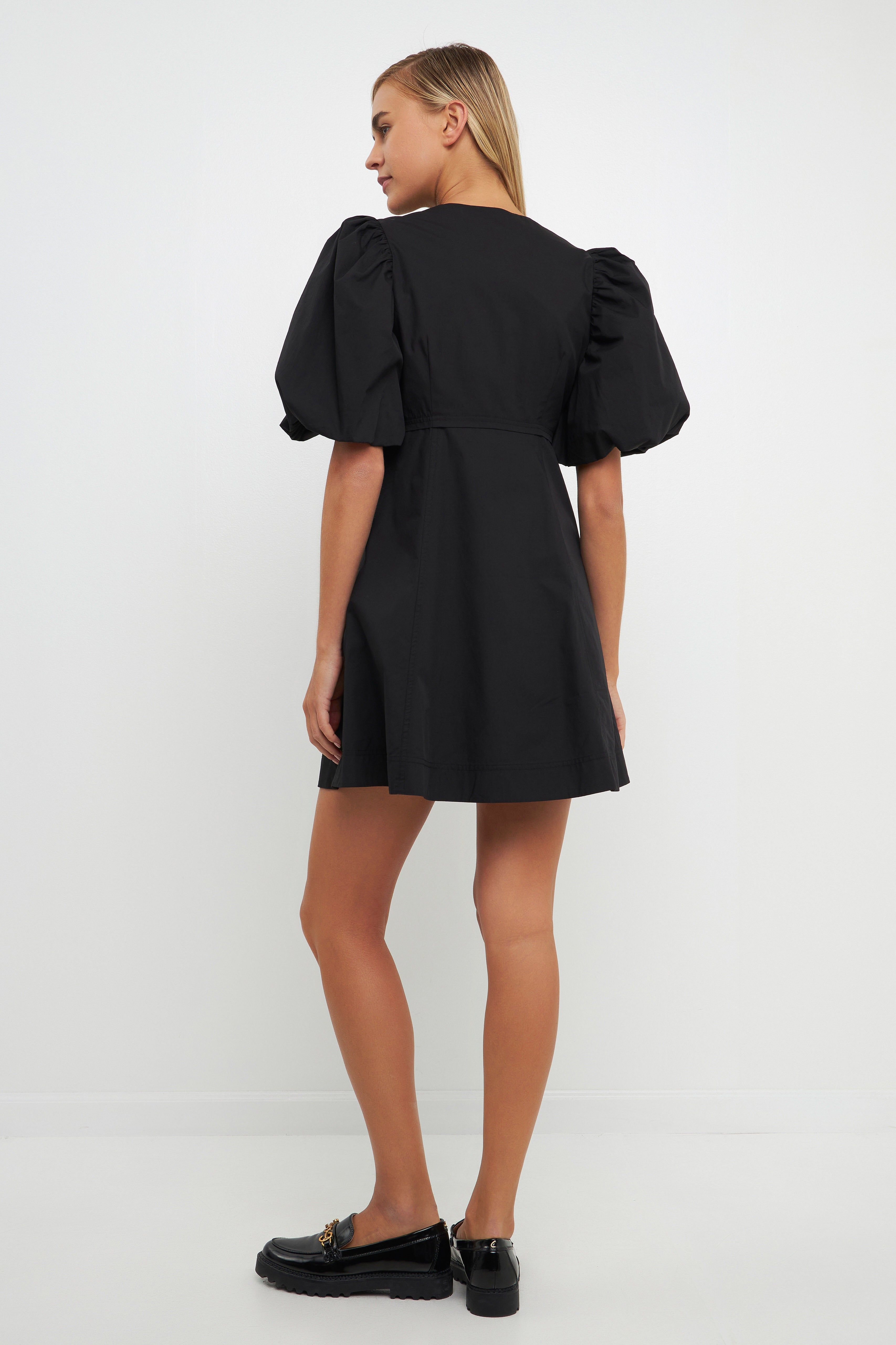 Buttons Detail Mini Dress sold by Endless Rose product image thumbnail 4