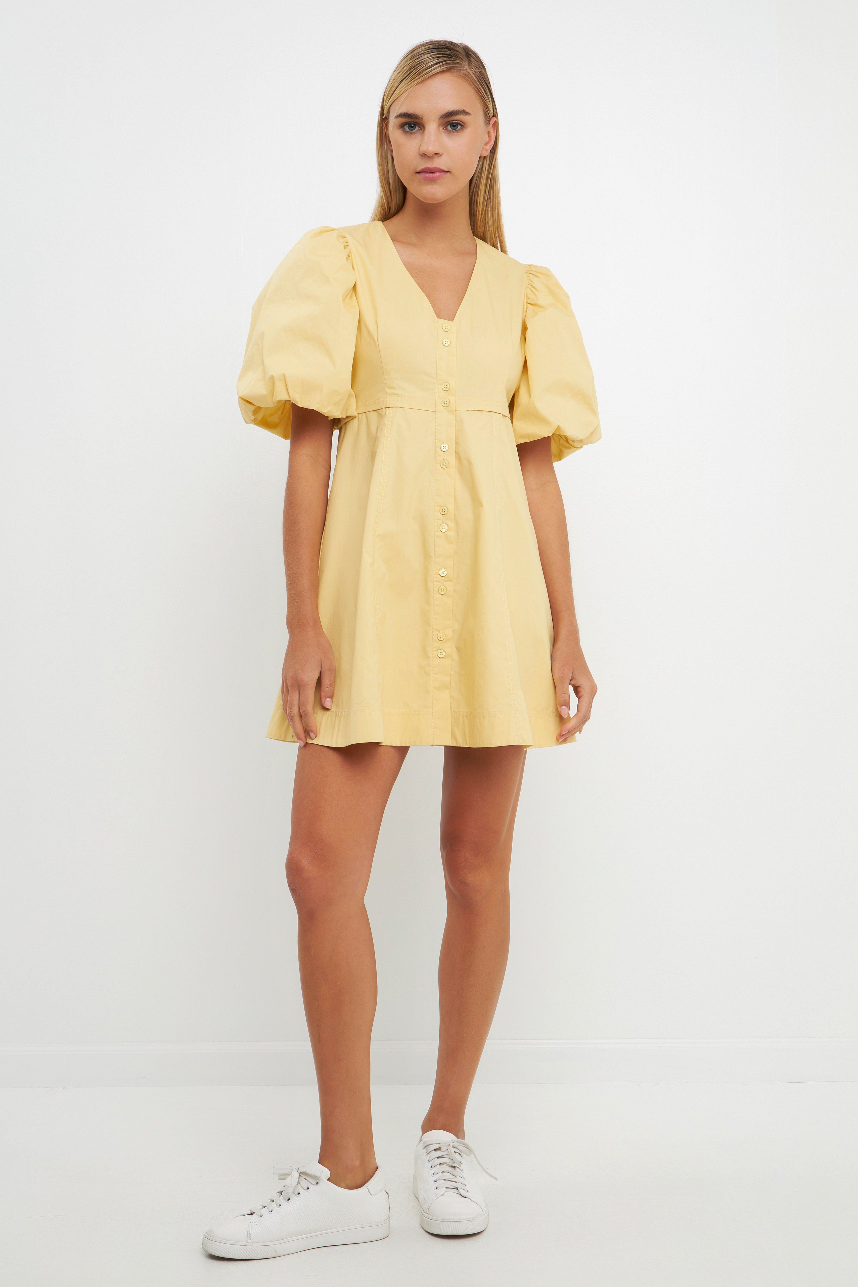 Buttons Detail Mini Dress sold by Endless Rose product image thumbnail 7