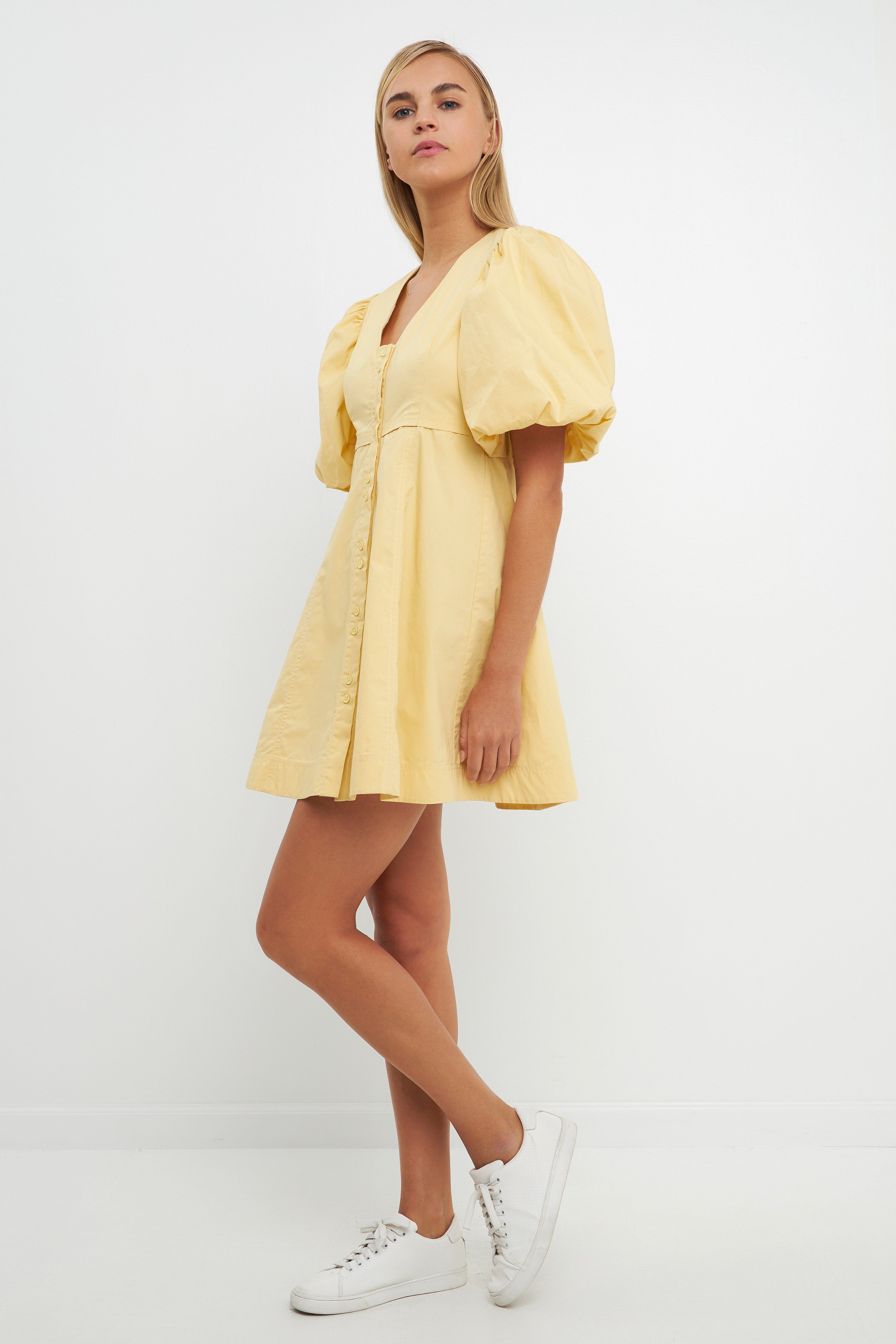 Buttons Detail Mini Dress sold by Endless Rose product image thumbnail 9