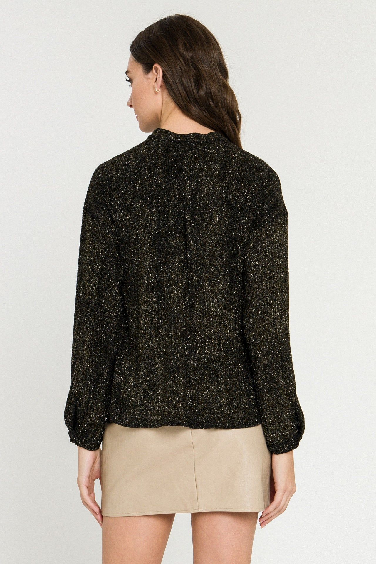 Metallic Knit Top sold by Endless Rose product image thumbnail 4