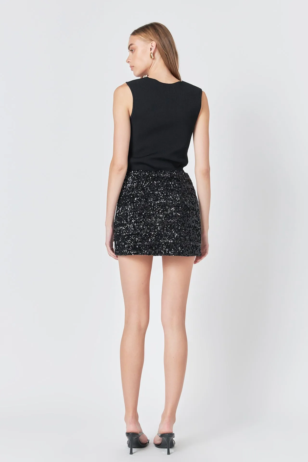 Cut Out Mini Skort sold by Endless Rose product image thumbnail 4
