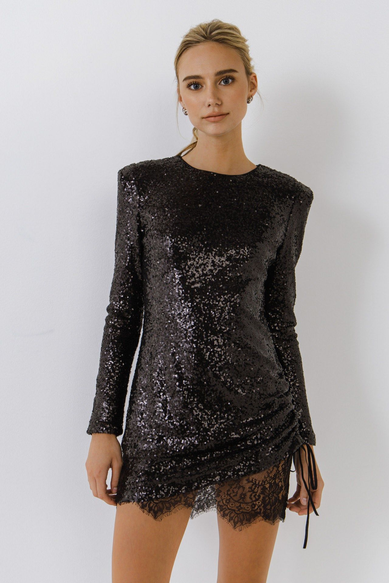 SALE OF Sequins Dress with Lace sold by Endless Rose product image thumbnail 5