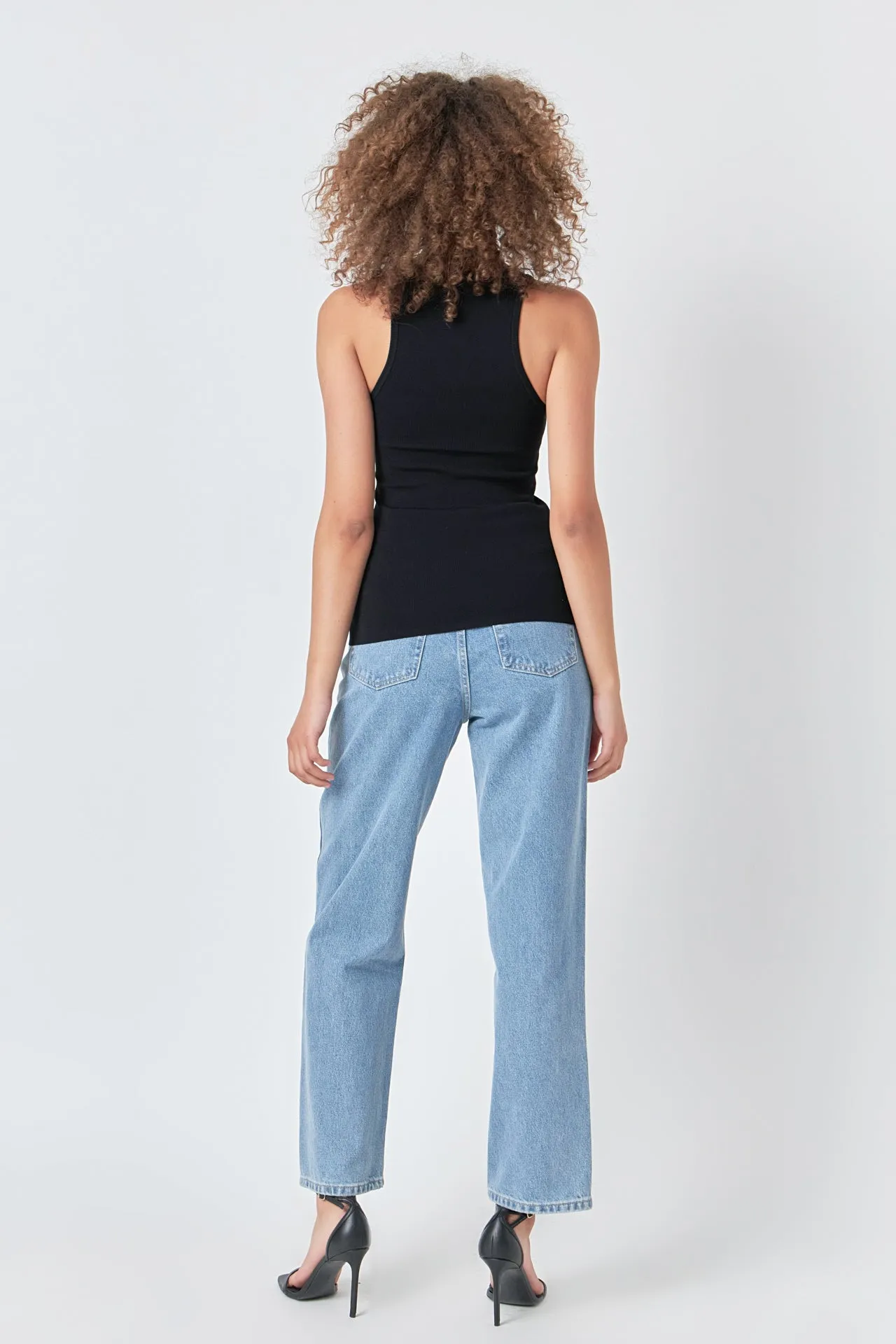 Sleeveless Basic Knit Top sold by Endless Rose product image thumbnail 4