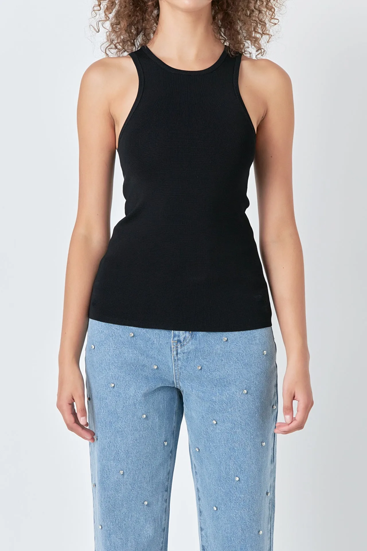 Sleeveless Basic Knit Top sold by Endless Rose product image thumbnail 2