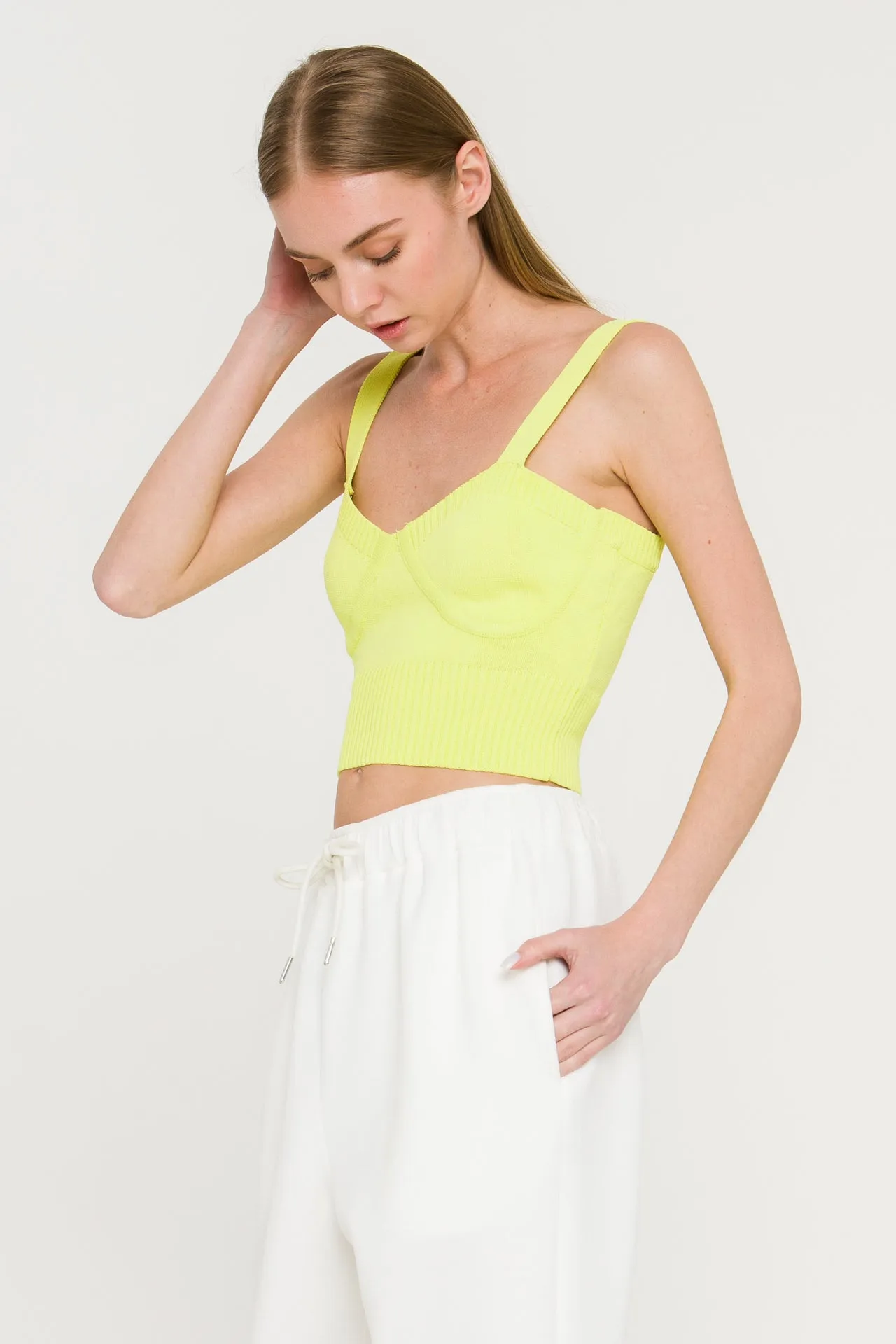 Ribbed Crop Top sold by Endless Rose product image thumbnail 3