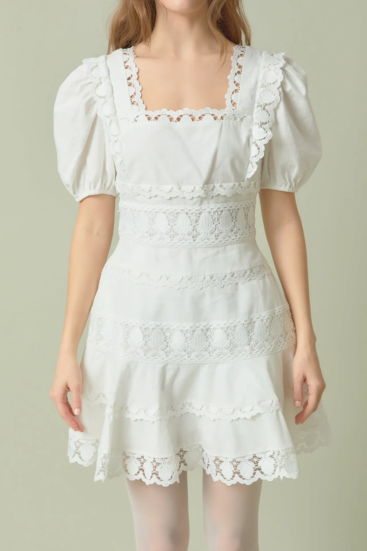Lace Fit-and-Flare Mini Dress - Final Sale sold by Endless Rose product image thumbnail 2