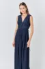 Pleated Straps Detail Midi Dress sold by Endless Rose
