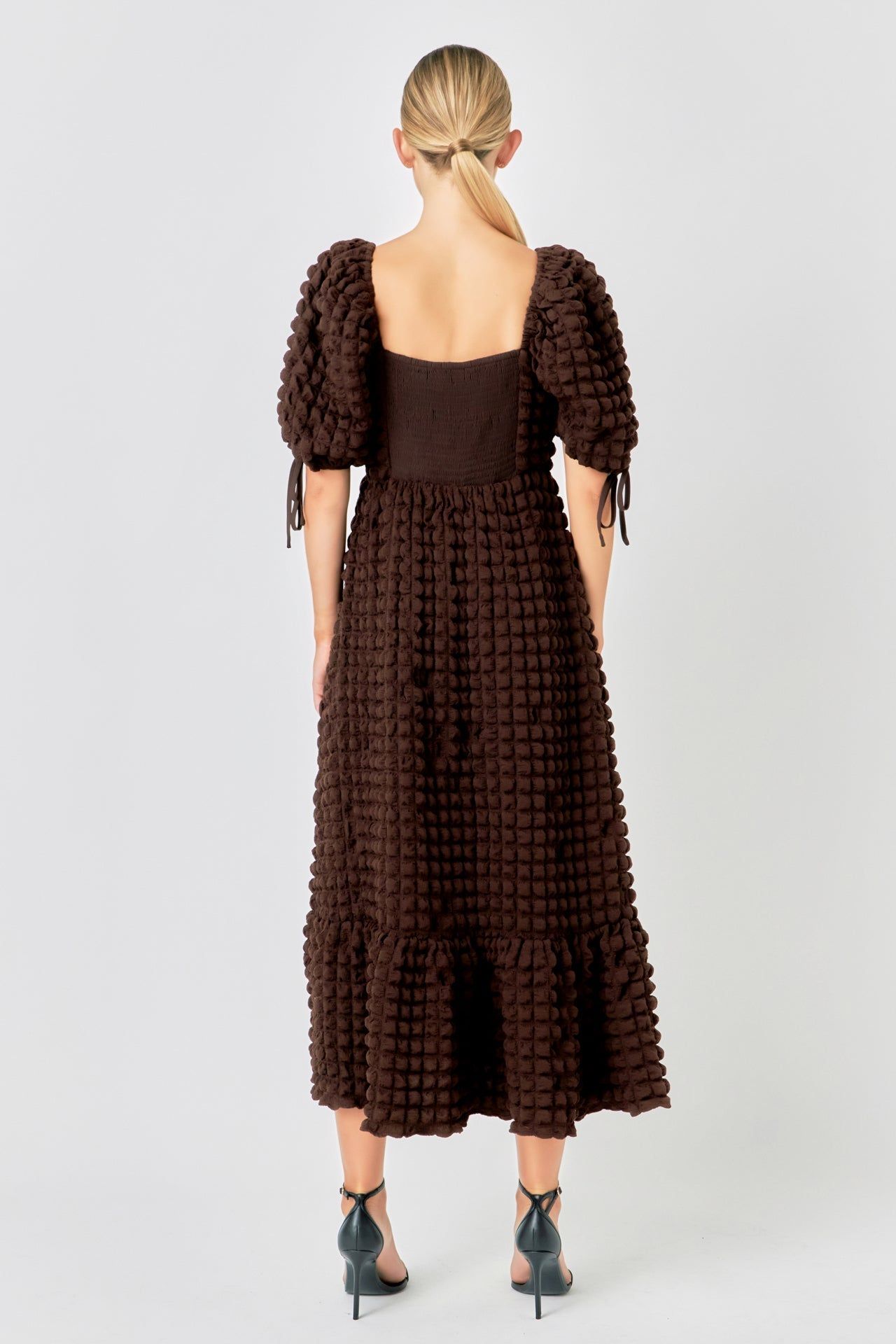 Textured Maxi Dress sold by Endless Rose product image thumbnail 4