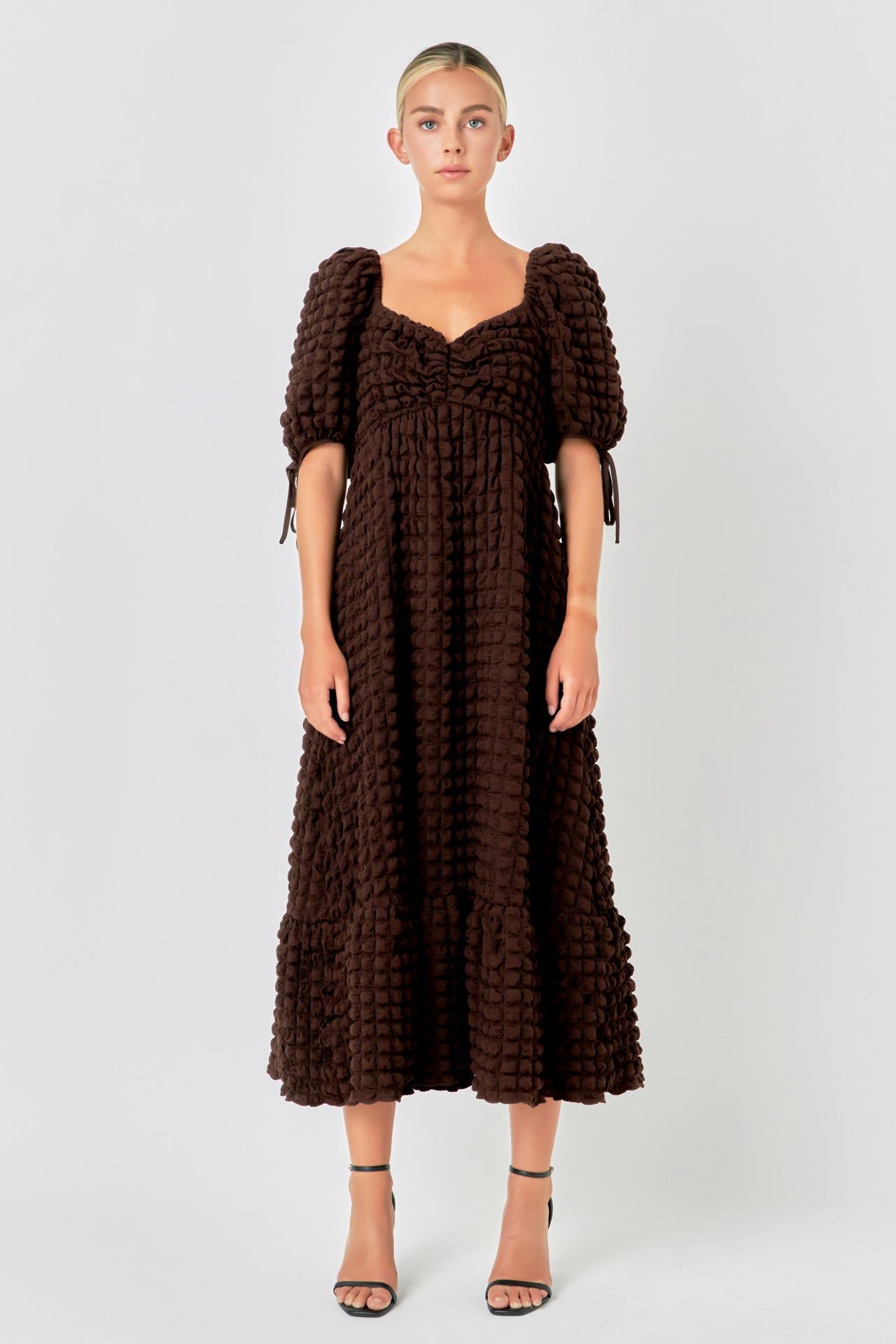 Textured Maxi Dress sold by Endless Rose