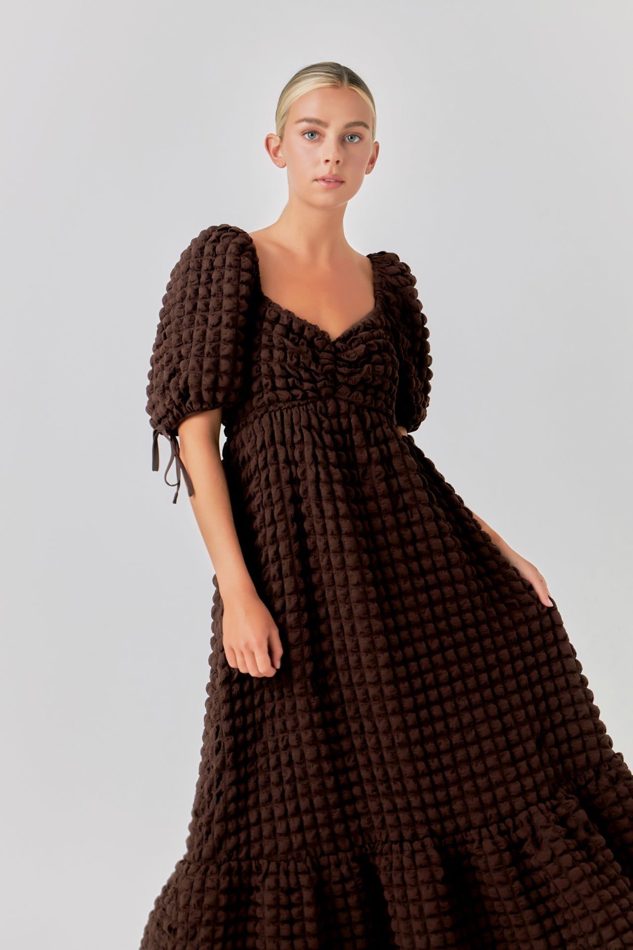 Textured Maxi Dress sold by Endless Rose product image thumbnail 5