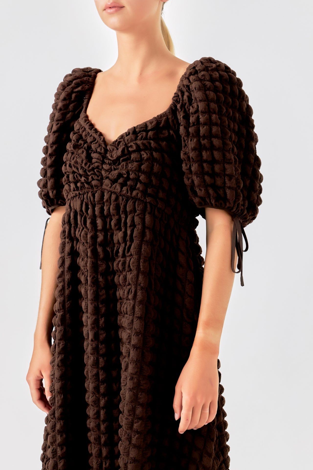 Textured Maxi Dress sold by Endless Rose product image thumbnail 2